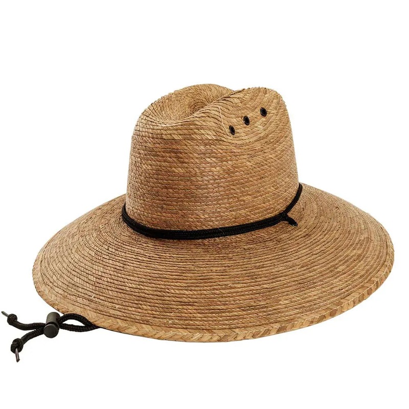 Marlin | Mens Wide Brim Straw Sun Hat Cocoa OS