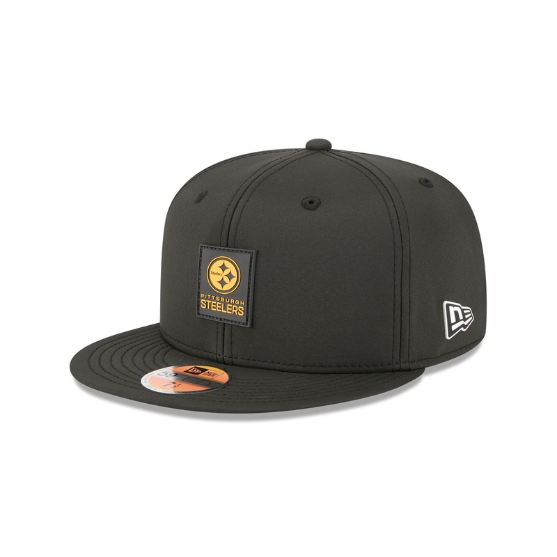 Pittsburgh Steelers 2025 Sideline Hot Weather 59FIFTY Fitted Hat 7
