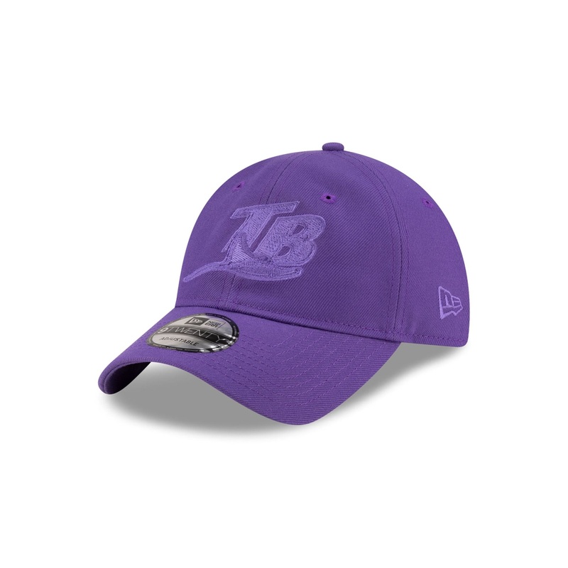 Tampa Bay Rays Varsity Purple 9TWENTY Adjustable Hat One Size