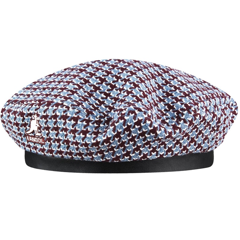 Tooth Grid Beret Forest/Navy S/M