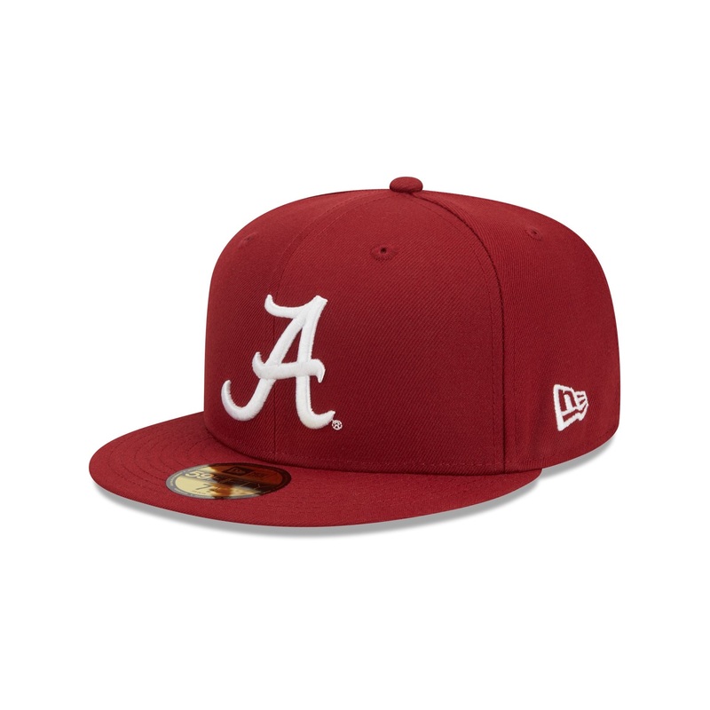 Alabama Crimson Tide Red 59FIFTY Fitted Hat 7