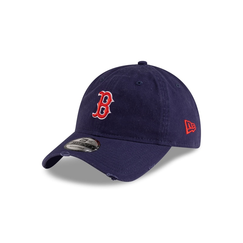Boston Red Sox Distressed 9TWENTY Adjustable Hat One Size
