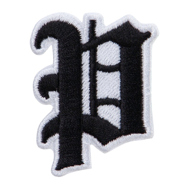 Letter P Iron on Patch Letter P One Size