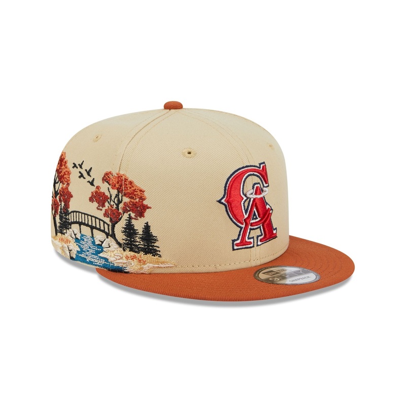 Los Angeles Angels Fall Landscape 9FIFTY Snapback Hat One Size