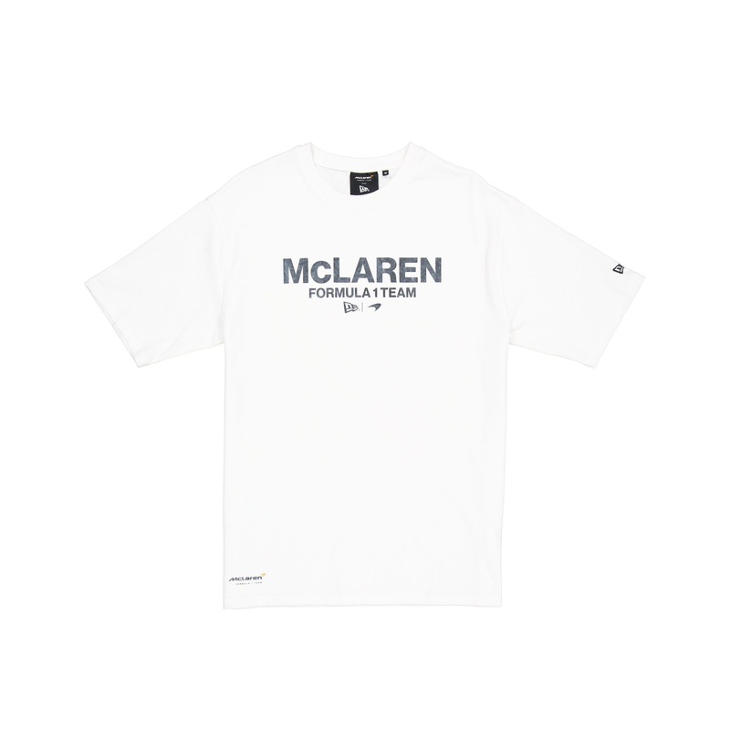 McLaren Formula 1 Team Pigment Wash White T-Shirt S