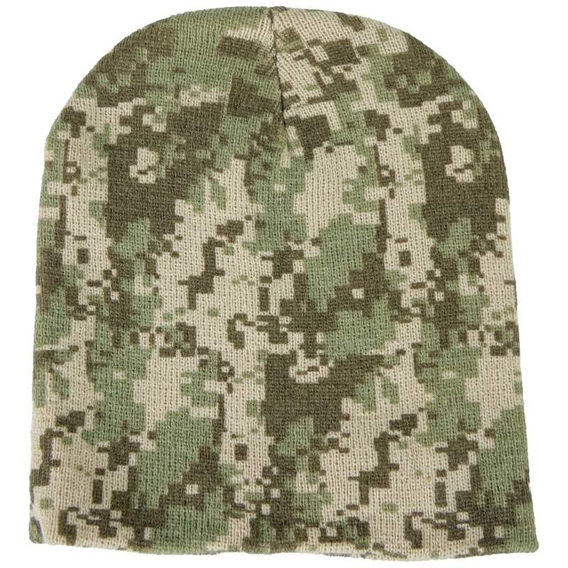 Nissun Digital Pixel Camo Beanie Cap – BENI.D Gray
