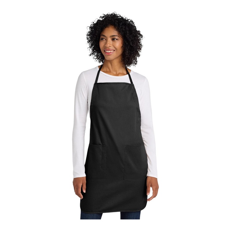 Port Authority A520 Full-Length Apron Black