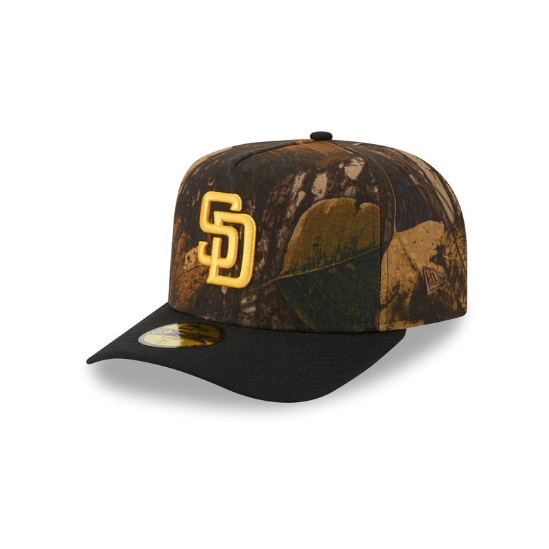 San Diego Padres Ripstop Camo 59FIFTY A-Frame Fitted Hat 7