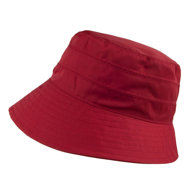 Scala Hats Maggie Nylon Rain Hat – Wine 1-Size
