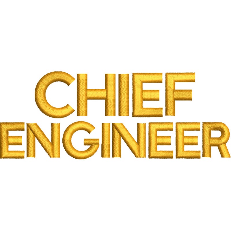 Words of Chief Engineer Default Title One Size