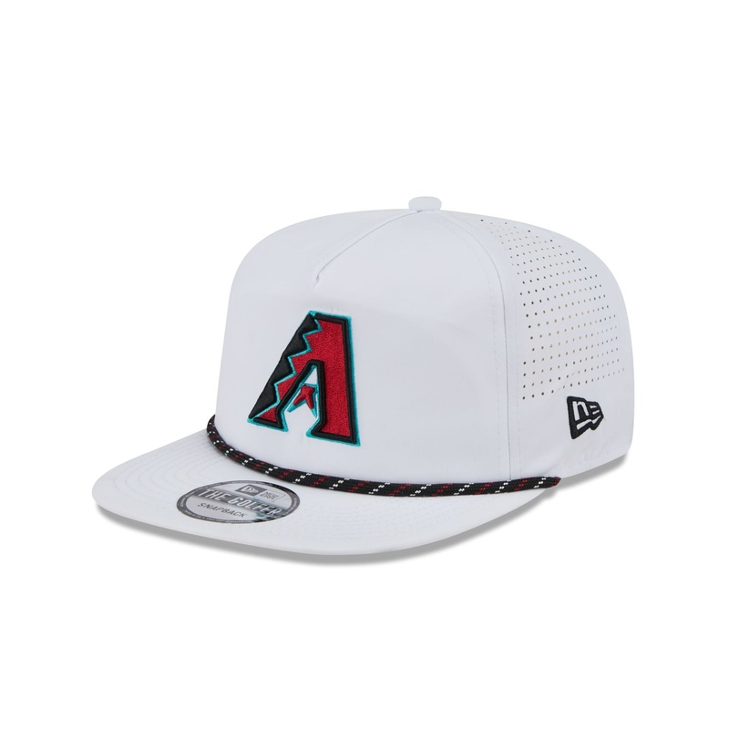 Arizona Diamondbacks Optic White Performance Rope Golfer Hat One Size