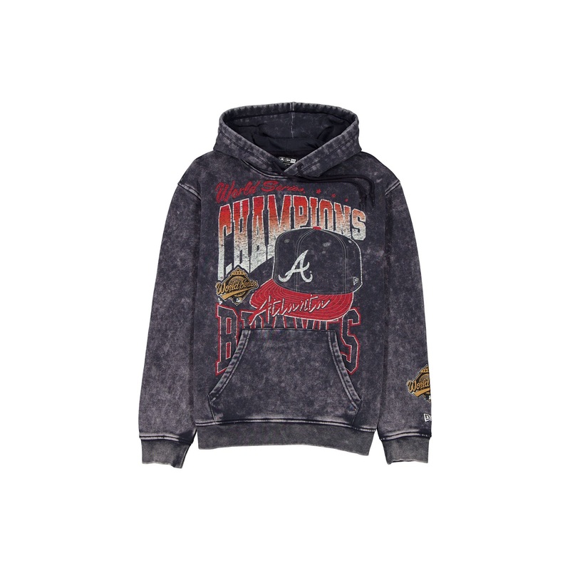 Atlanta Braves Sport Classics Washed Hoodie S