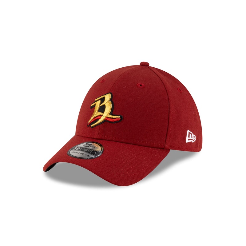 Bravos de Len LMB 100th Anniversary Alt 39THIRTY Stretch Fit Hat S/M
