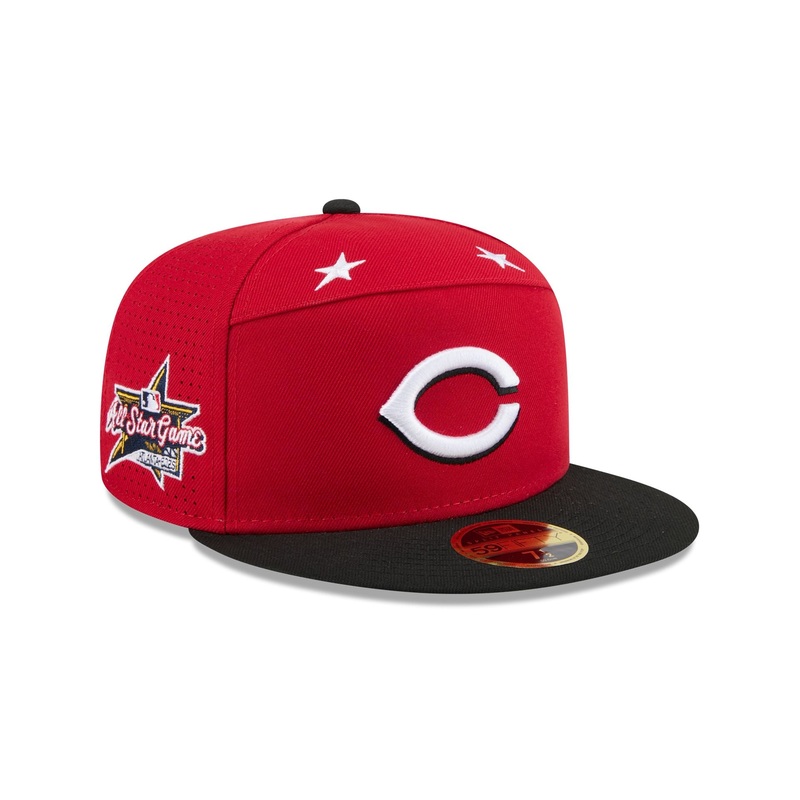 Cincinnati Reds 2025 All-Star Game Split Panel 59FIFTY Fitted Hat 7