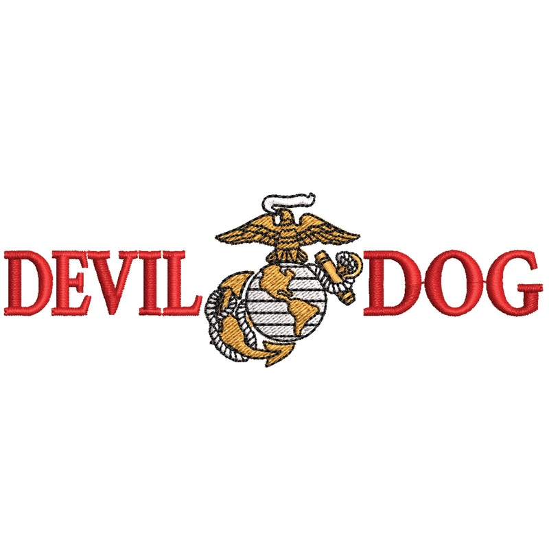 Devil Dog Logo Devil Dog Logo One Size