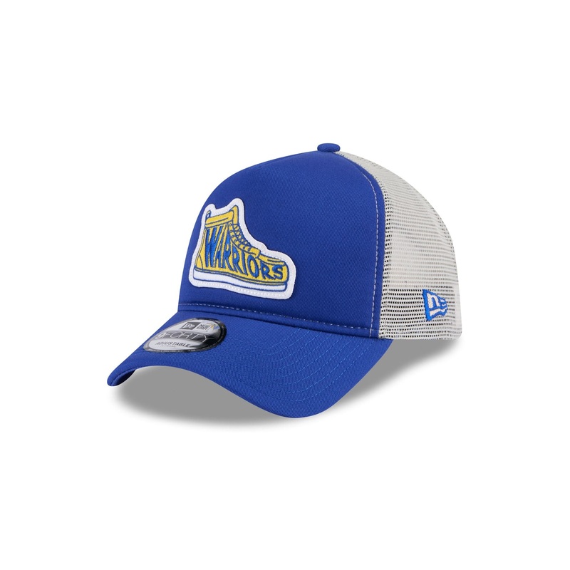 Golden State Warriors 2025 All-Star Game Fan Pack 9FORTY A-Frame Trucker Hat One Size