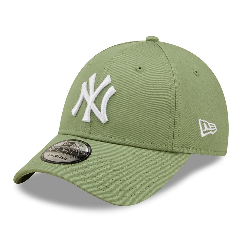 New Era 9FORTY New York Yankees Baseball Cap – MLB League Essential – Jade-White Adjustable