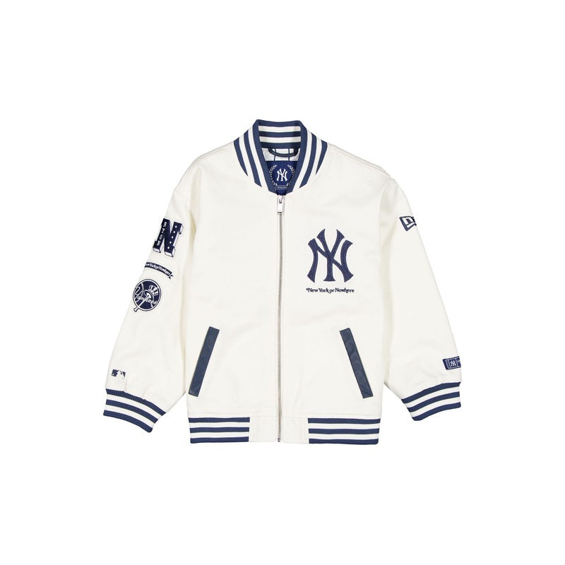 New York or Nowhere x New York Yankees White Youth Jacket S