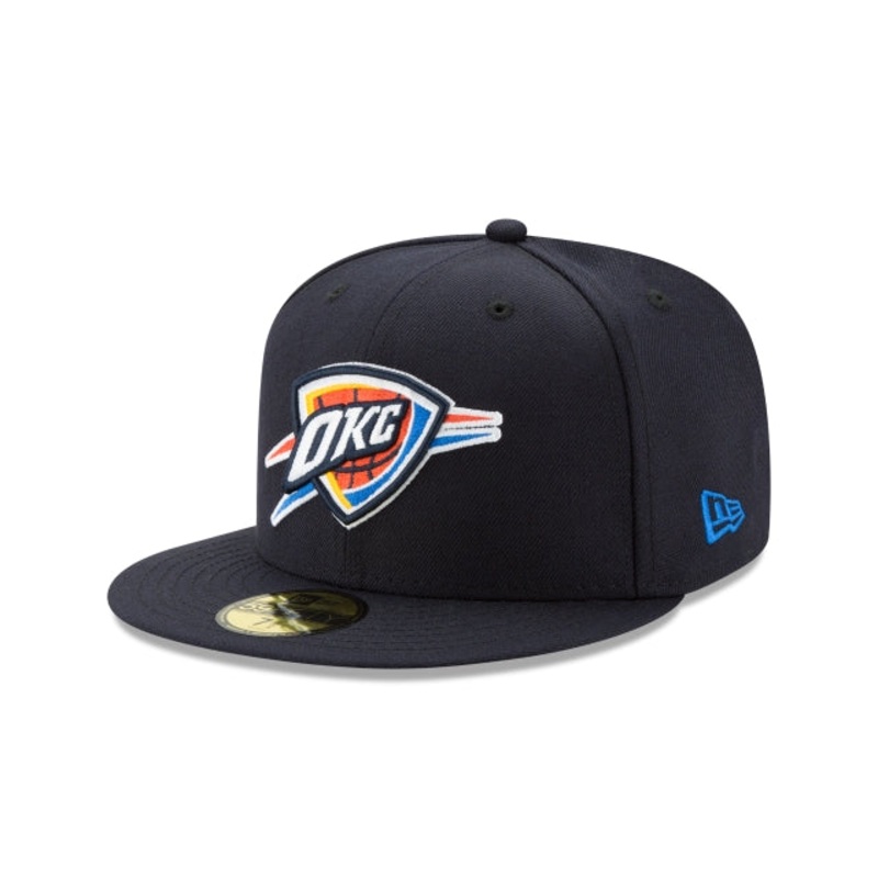 Oklahoma City Thunder Team Color 59FIFTY Fitted Hat 6 7/8