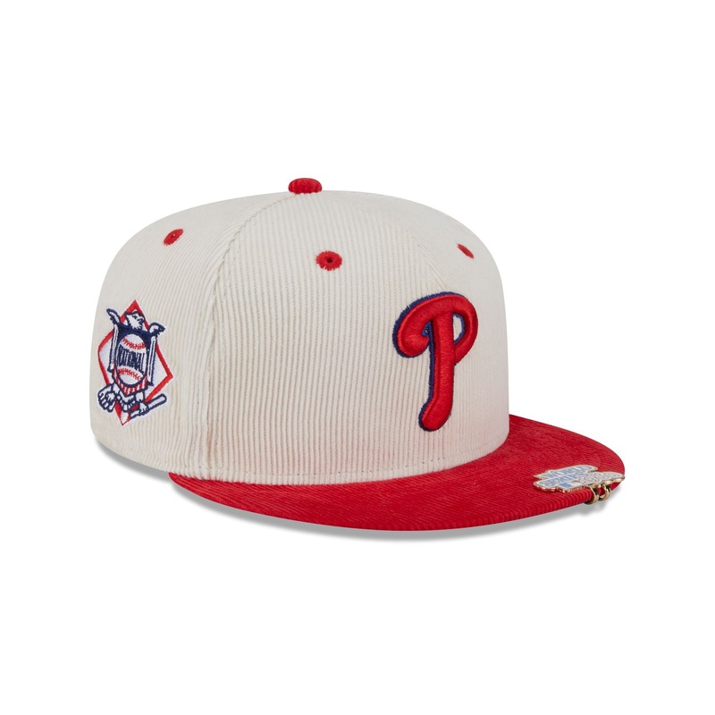 Philadelphia Phillies Two Tone Cord 59FIFTY Fitted Hat 7