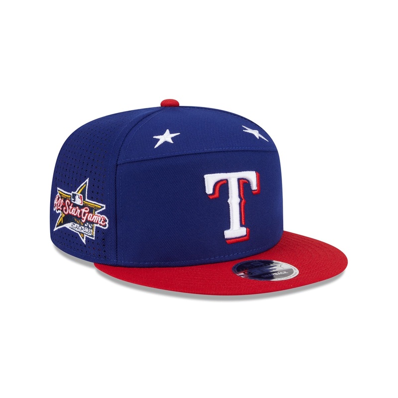 Texas Rangers 2025 All-Star Game Split Panel 9FIFTY Snapback Hat One Size