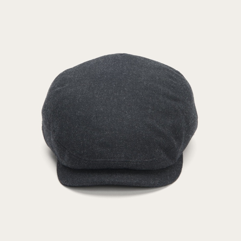 Virgin Wool & Cashmere Driver Cap Grey S