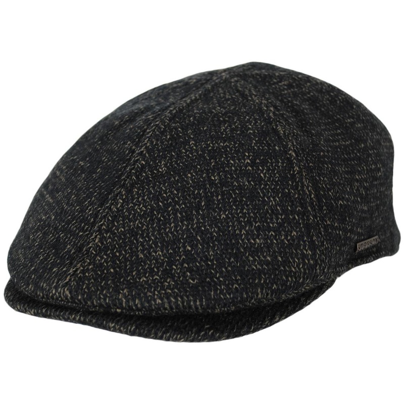 Windygates Cotton Blend Duckbill Ivy Cap BLACK S/M
