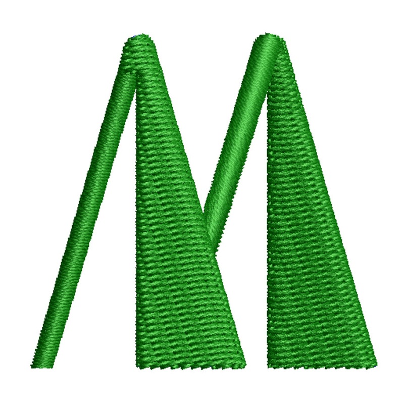 Artistic Letter M Artistic Letter M One Size