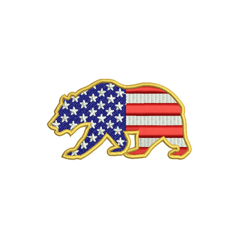 Bear USA Flag Default Title One Size