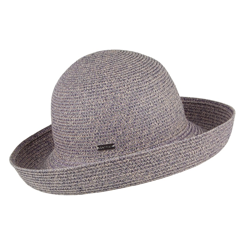 Betmar Hats Classic Roll Up Sun Hat – Lavender 1-Size