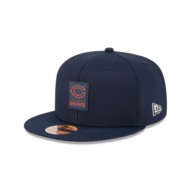 Chicago Bears 2025 Sideline Hot Weather 59FIFTY Fitted Hat 7