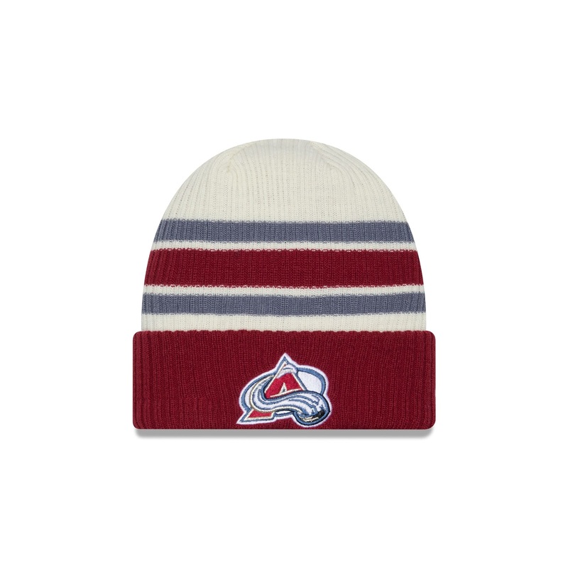 Colorado Avalanche Vintage Ribbed Beanie One Size