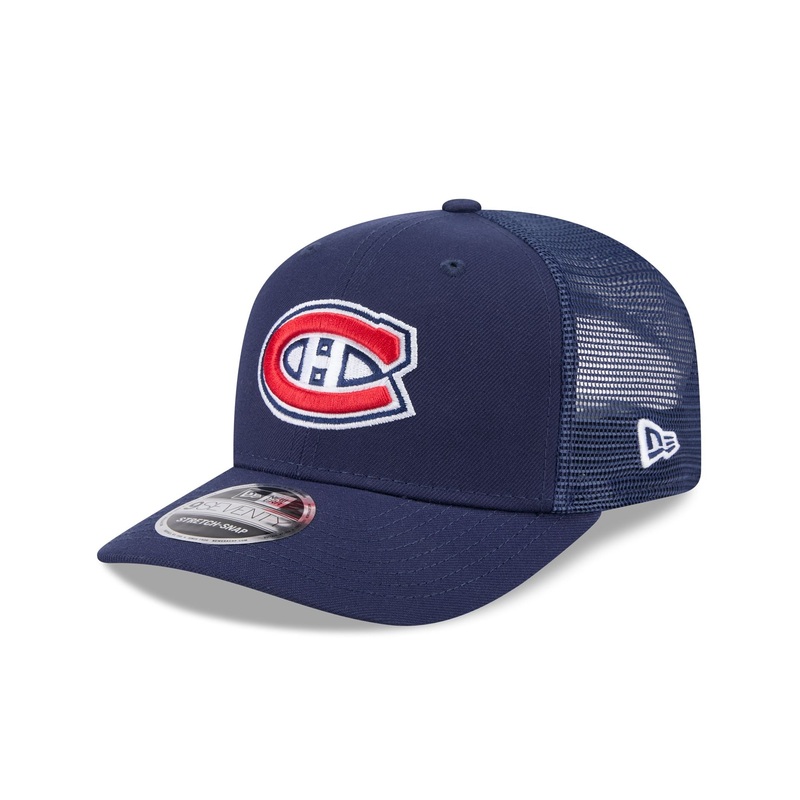 Montreal Canadiens Simple 9SEVENTY Trucker Hat One Size
