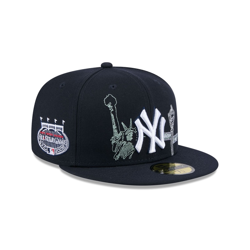 New York Yankees State Stitch 59FIFTY Fitted Hat 7