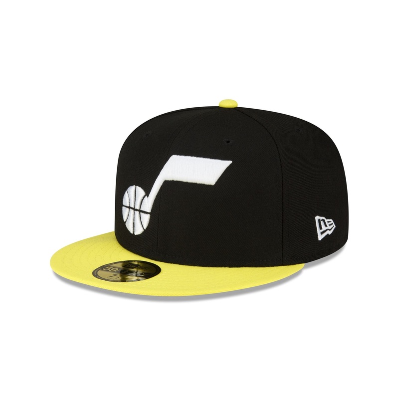 Utah Jazz Basic Two Tone 59FIFTY Fitted Hat 6 7/8