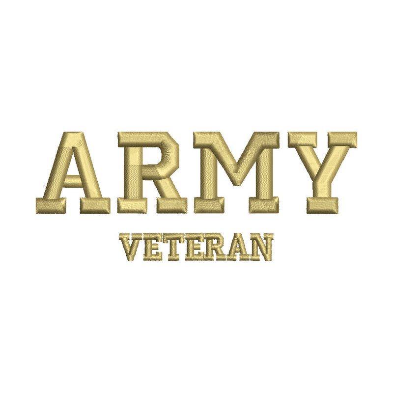 3D Army Veteran Default Title One Size