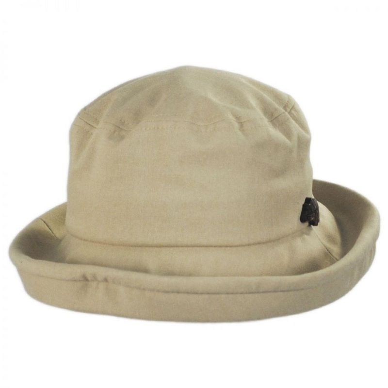 Arbres Linen and Cotton Bucket Hat BEIGE M
