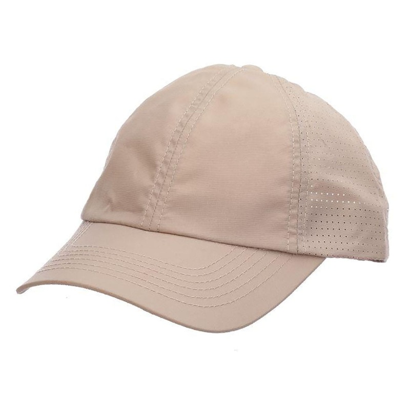 Ardsley Perforated Baseball Cap – DPC Outdoor Hats Khaki