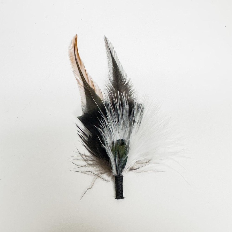 Ash | Hat Feather Grey