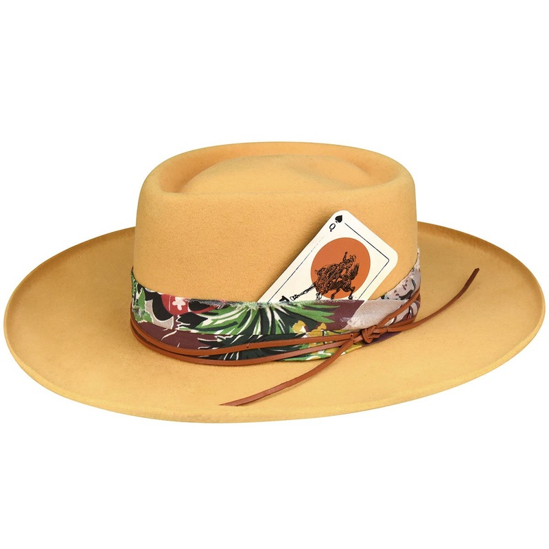 Calamity J. Western Fedora Black 6 3/4