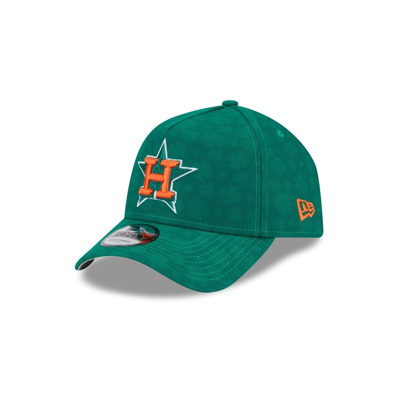 Houston Astros St. Patrick’s Day 2025 9FORTY A-Frame Snapback Hat One Size