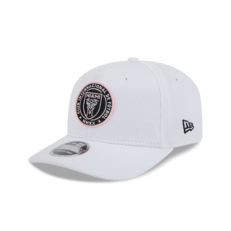 Inter Miami 2025 Jersey Hook White 9SEVENTY Stretch-Snap Hat One Size