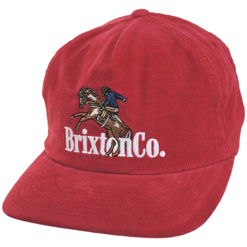 Inwood MP Snapback Baseball Cap RED ADJUSTABLE