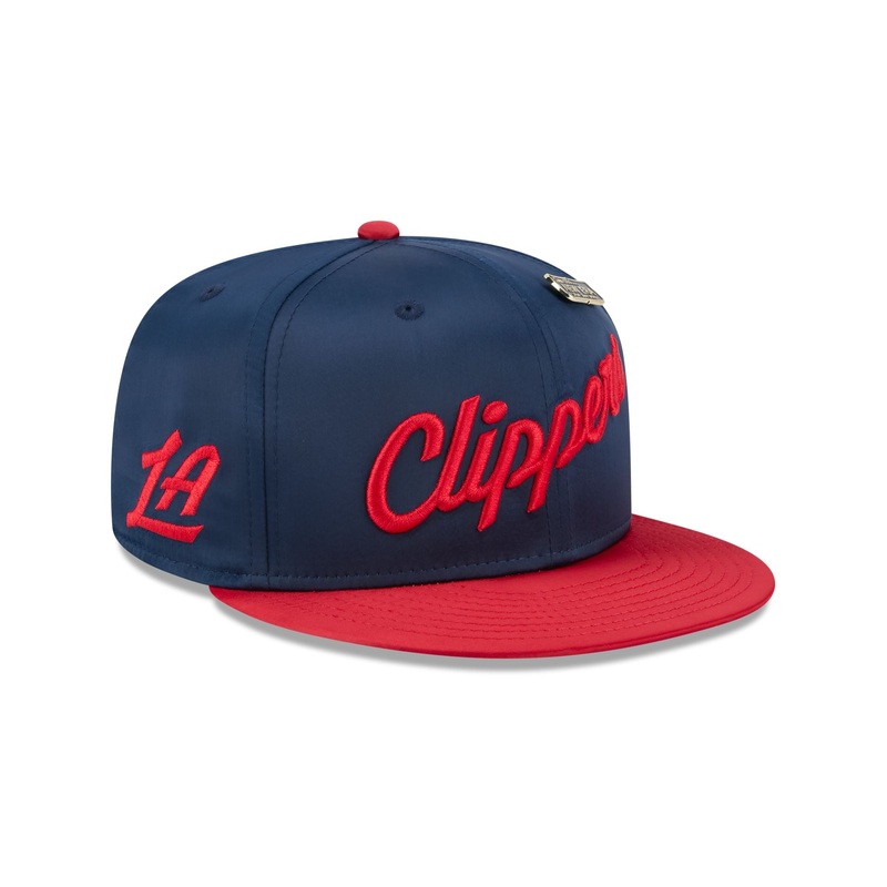 Los Angeles Clippers Spring Satin 59FIFTY Fitted Hat 7