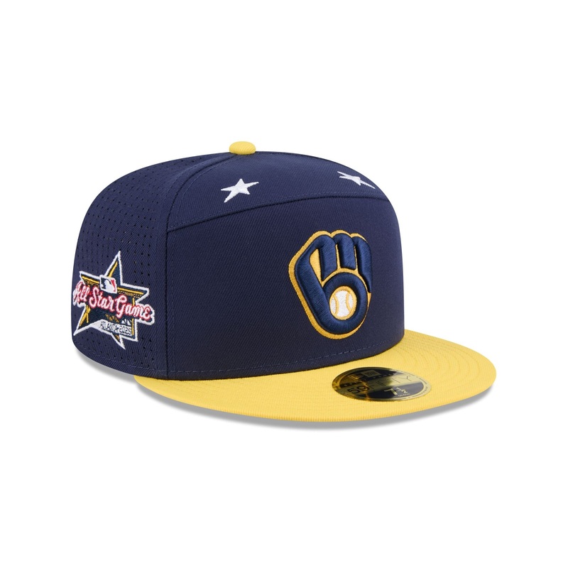 Milwaukee Brewers 2025 All-Star Game Split Panel 59FIFTY Fitted Hat 7