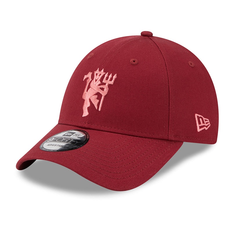 New Era 9FORTY Manchester United FC Baseball Cap – Seasonal – Cardinal Adjustable