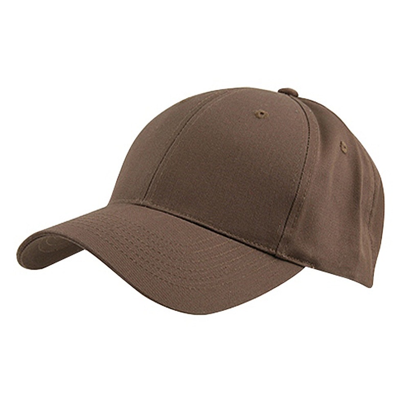 New Low Profile Organic Cotton Cap Brown One Size