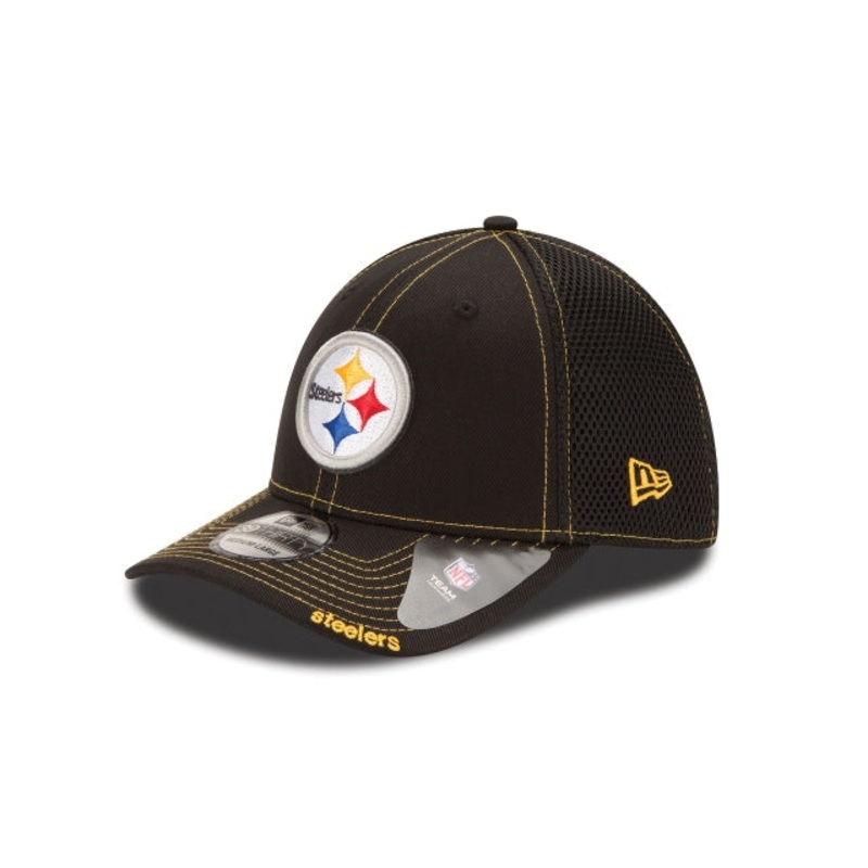 Pittsburgh Steelers Neo 39THIRTY Stretch Fit Hat S/M