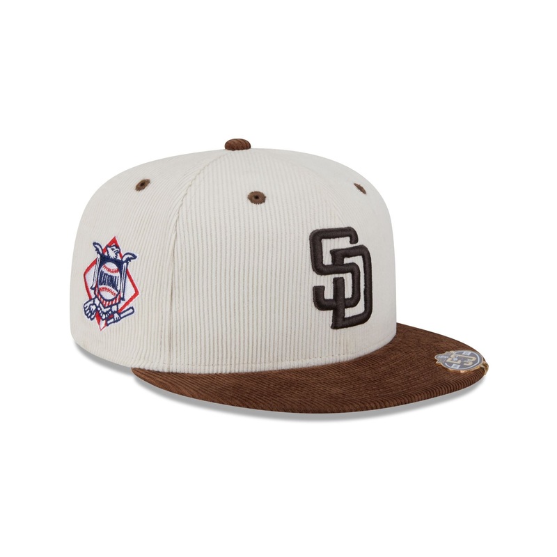 San Diego Padres Two Tone Cord 59FIFTY Fitted Hat 7