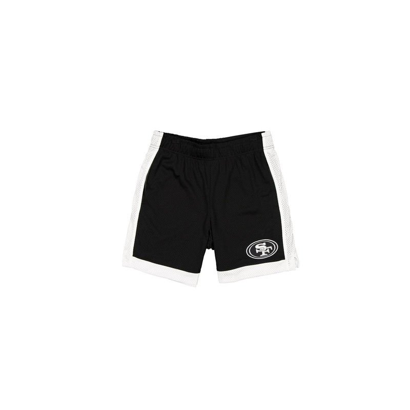 San Francisco 49ers Sport Classics Black & White Shorts S